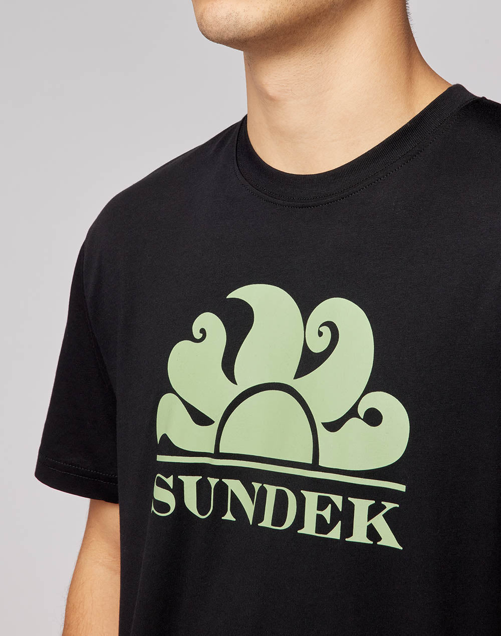 NEW SIMEON CREW NECK T-SHIRT WITH LOGO