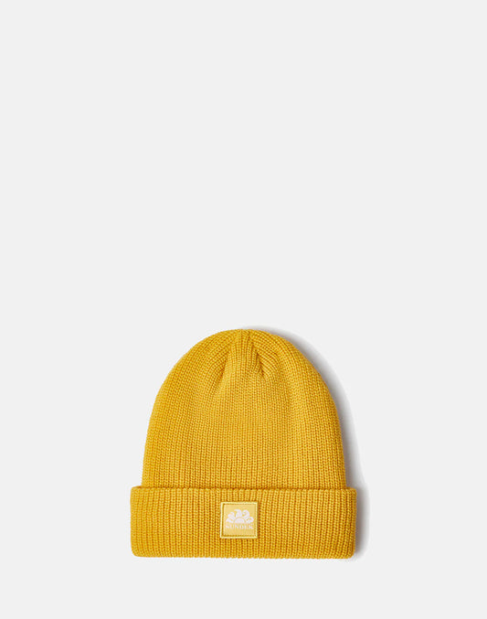 RIBBED CHILD'S HAT WITH LOGO