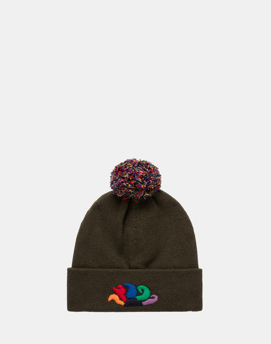 WOOL CHILD'S HAT WITH LOGO