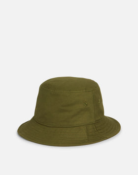BUCKET HAT WITH EMBROIDERED LOGO
