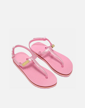 TOE-POST SANDALS WITH ANKLE STRAPS