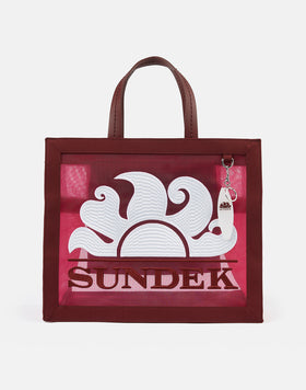 LARGE MESH TOTE BAG