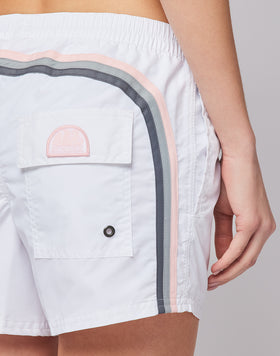 COAST - MID-LENGTH SWIM SHORTS WITH AN ELASTICATED WAISTBAND
