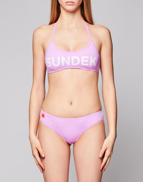 SPORTY BRALETTE TOP AND SLIM FIT CULOTTE BRIEFS