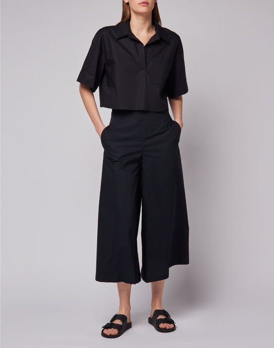 HIGH-WAISTED PALAZZO PANTS